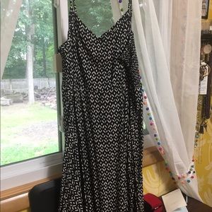 Black and white dress